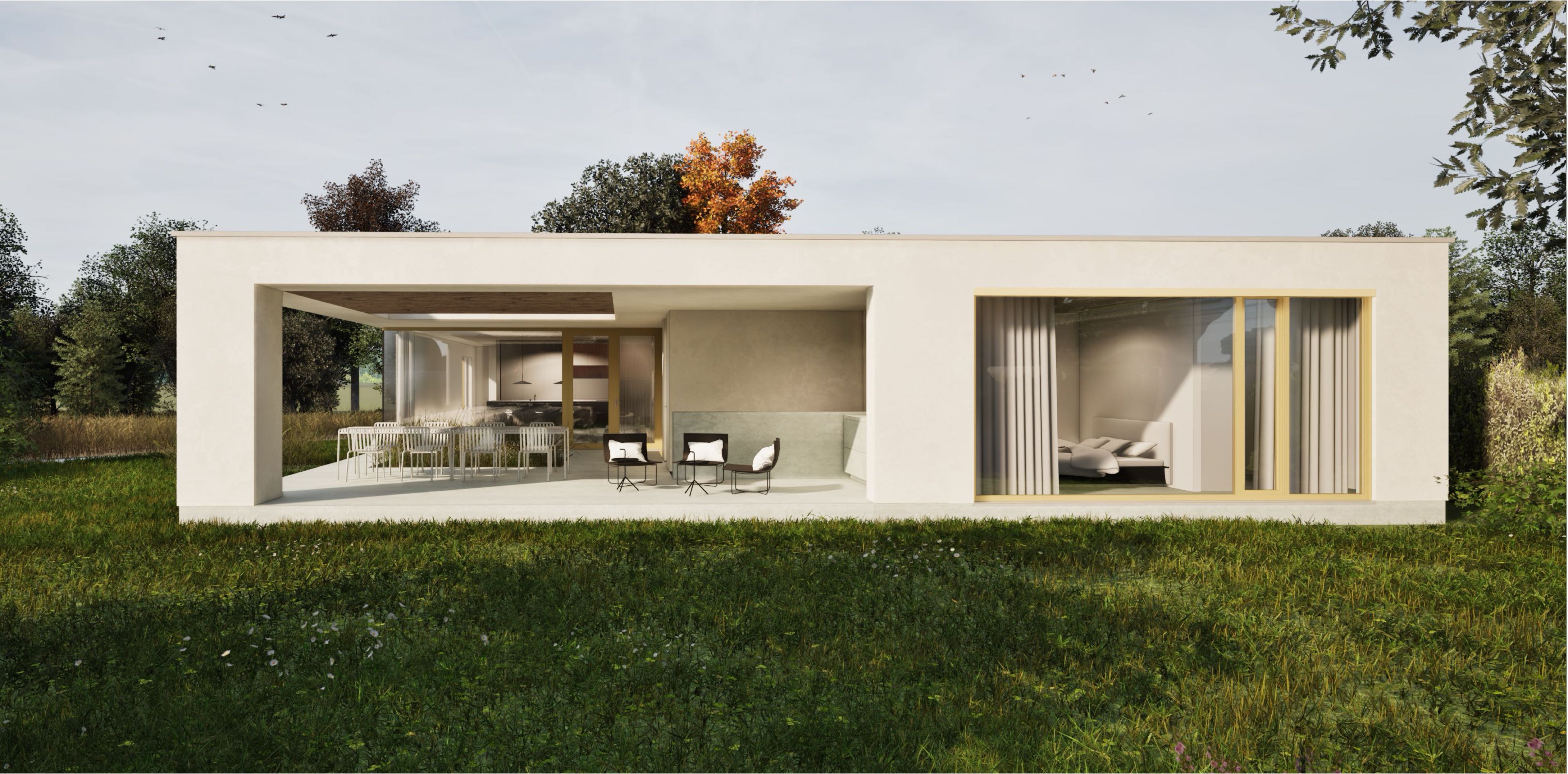 Bungalow Sittard exterieur